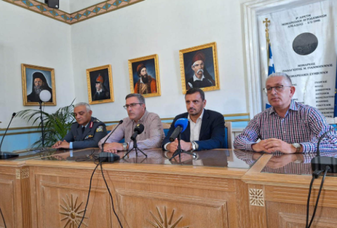 Επίσκεψη του Υφυπουργού Προστασίας του Πολίτη στην Περιφέρεια Πελοποννήσου